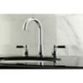 thumbnail image 2 of Fauceture FSC8921DKL Kaiser Widespread Bathroom Faucet, Polished Chrome, 2 of 5