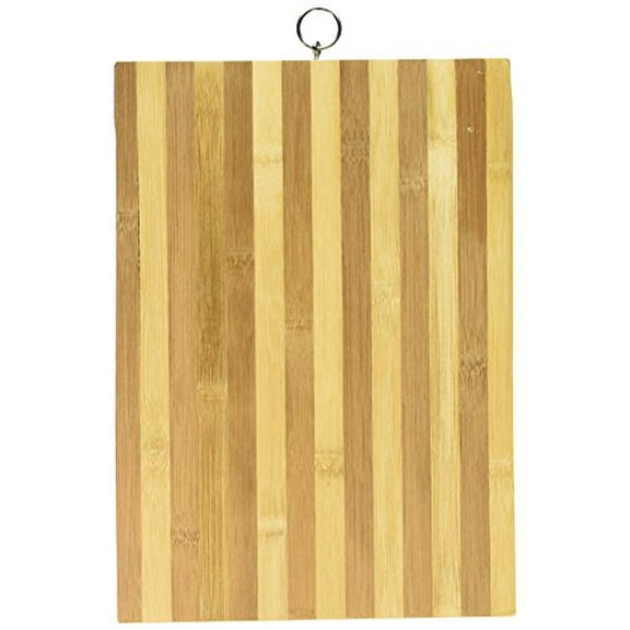Natural Super Bamboo Cutting Board 10"x14" Scratch & Moisture Resistant