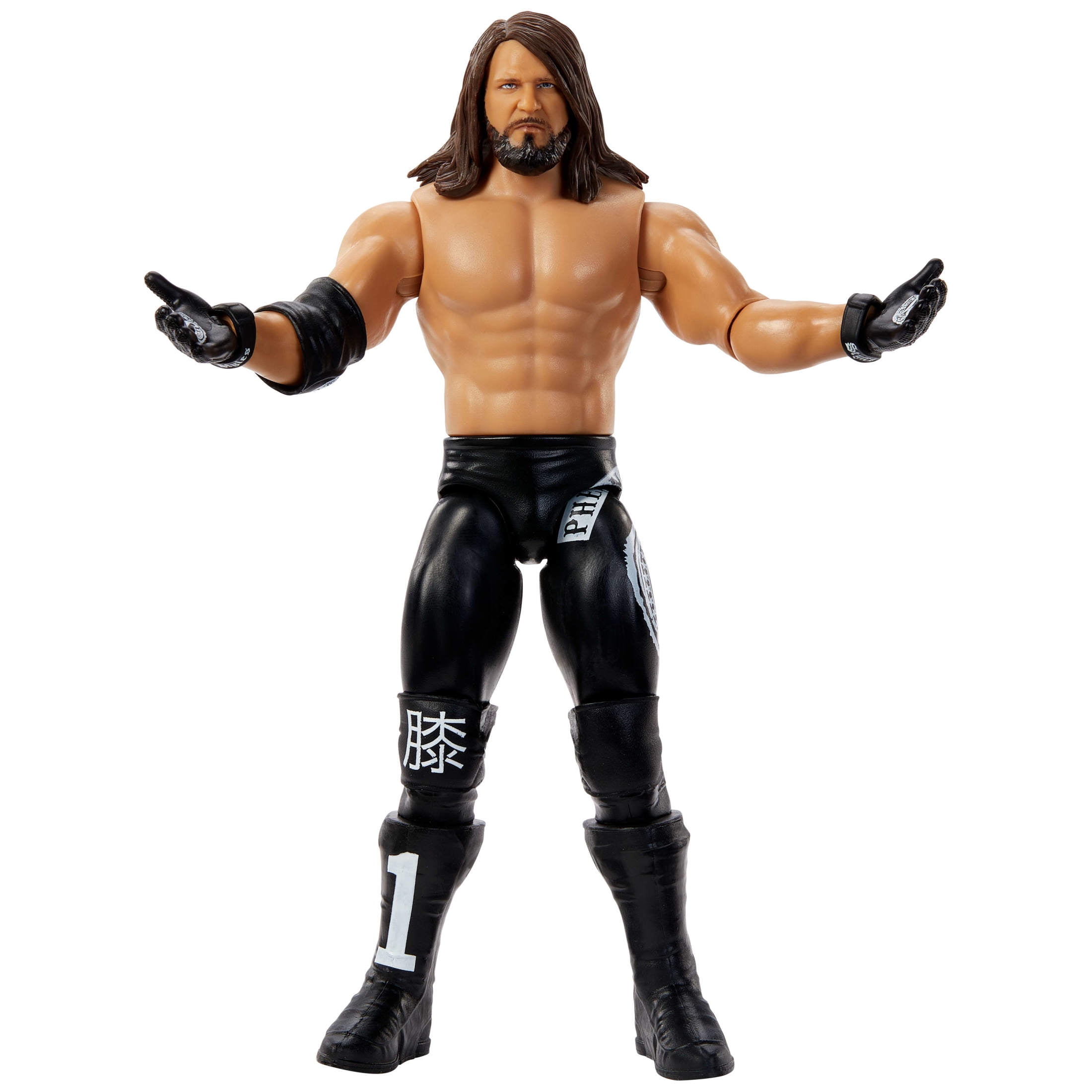 WWE AJ Styles Action Figure, Main Event Series #154 6-inch