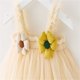 thumbnail image 5 of Odeerbi Las Niñas de Verano de Tul Escalonada Vestido de Flores Correa Tutu Vestido Sin Mangas Tirante de Malla Vestido, 5 of 6