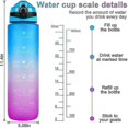 thumbnail image 3 of Bouteille d'Eau Extérieure Dégradée de Couleur Givrée 1000ml, 3 of 5
