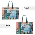 thumbnail image 2 of Pofeuu Coastal Cat By The Window Print Laptop Bag Carrying - Computer Bag Laptop Case Shoulder Slim Work Travel, 2 of 8