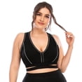 thumbnail image 1 of Women Wirless Sports Bras for High Impact Workout Fitness  Plus Size, 1 of 6