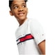 thumbnail image 4 of Camiseta Tommy Hilfiger para niños, manga corta, bandera 2T, blanca, 4 of 4
