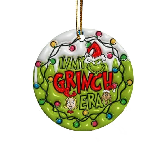 Christmas Ornament 2025 Acrylic Tree Hanging Decor for Christmas Decorations Lovers Gifts for Women Girls, Xmas Tree Ornaments