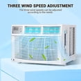 thumbnail image 2 of 10000 BTU Window Air Conditioner for Rooms up to 450 Sq.Ft, Quiet Cooling with Sleep Mode, Remote Control, Washable Filter, Non-WiFi, 2 of 6