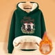 thumbnail image 2 of WILLBEST Sudadera Oversize para Mujer con Estampado Navideño de Vaca, Estilo Western, Estilo Femenino y Grueso Mediana, 2 of 4