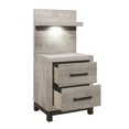 thumbnail image 4 of Fremont & Park Lufkin Nightstand with Wall Panel, 4 of 5