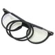 thumbnail image 4 of Gafas de lectura con bloqueo de luz azul para ancianos, gafas presbiópicas magnéticas de moda (+200 negro), 4 of 5