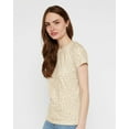 thumbnail image 2 of LAT B87238204 Women Fine Jersey T-Shirt, Natural Leopard - Medium, 2 of 5