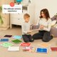 thumbnail image 2 of Panel de pared sensorial ODOXIA para niños con 12 cuadrados sensoriales, 2 of 7