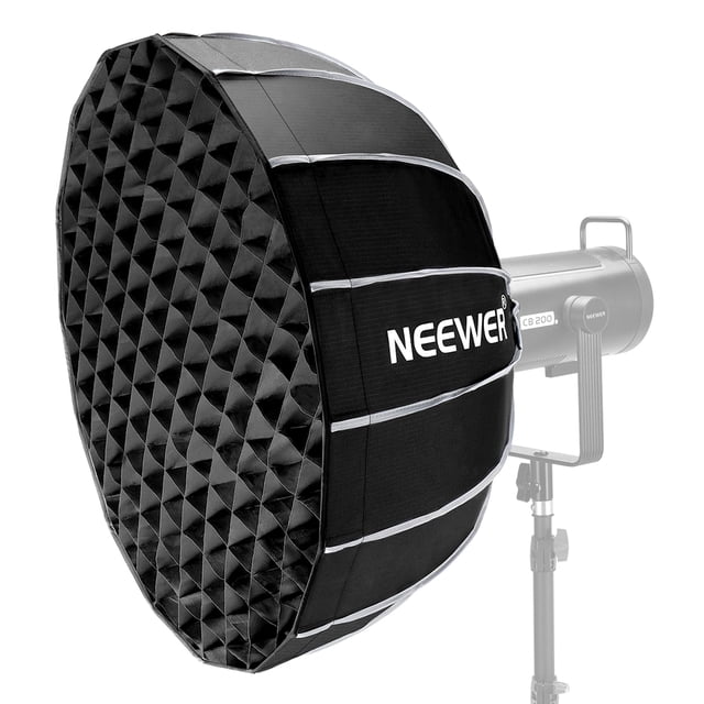 Soporte Bowens hexadecagonal parabólico Softbox Neewer NS65U de 65 cm