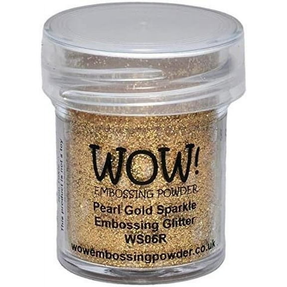 WOW! Embossing Powder 15ml-Pearl Gold Sparkle