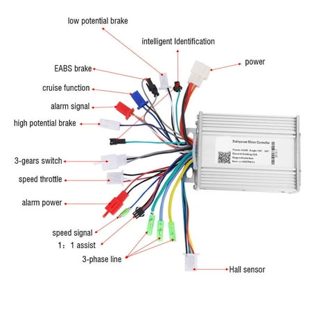Lyumo 450w Motor Brushless Controller Box Accessory Part For Electric Bicycle Scooter E Bike Electric Bike Brushless Controller Brushless Controller Walmart Canada