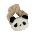 thumbnail image 2 of Eoperou Plush Panda Shape Hair Claw Strong Grip Back Head Hair Clip Cartoon Shark Girl Hair Claw Hair Accessories, 2 of 7