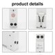 thumbnail image 4 of Tuya WiFi Intelligent Switch Portable Home Automation DIY Breaker Timing Control Voice Control Switch Compatible with Assistant and Alexa, 4 of 5