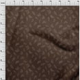 thumbnail image 4 of oneOone Georgette Viscose Brown Fabric Abstract Flame Sewing Craft Projects Fabric Prints By Yard 42 Inch Wide, 4 of 5