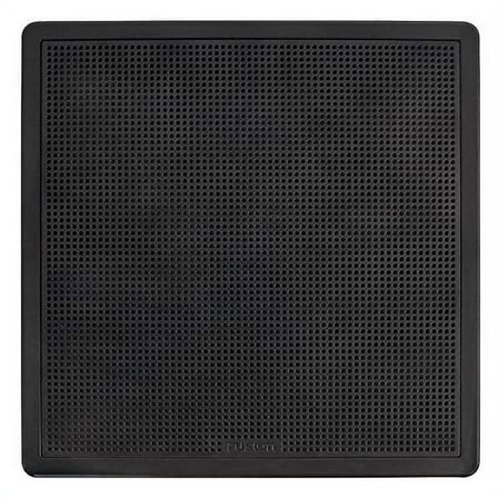 Fusion 010-02301-11 Fm-s10sb 10" Black Square Flush Mount Subwoofer