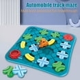 thumbnail image 2 of Logical Road Builder Toy Road Builder Game Smart Logical 4 Levels and 100+ Challenges Build-A-Track Early Educational Logic Board Game for Home Travel Kids, 2 of 10