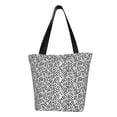 thumbnail image 2 of Kdxio Weave Geometric Women Reusable Grocery Bags Foldable Ripstop,Reusable Shopping Bags for Shopping,Gym,Gift, 2 of 8