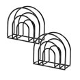 thumbnail image 1 of CUITING Porte-Serviettes pour Table Porte-Serviettes Noirs pour Cuisine Distributeur de Serviettes Porte-Serviettes Moderne pour Cuisine Restaurant Dîner Ferme Extérieur, 1 of 9