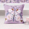 thumbnail image 3 of Juego de Cama Infantil Personalizado Mariposa Morada (Funda nórdica o edredón), 3 of 5