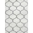 thumbnail image 2 of nuLOOM Malika Soft & Cozy Trellis Shag Area Rug, 10' x 14', Beige, 2 of 2