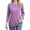 Purple, variant on EDFBUYKRS Women's Double Cloth Shirt with Long Sleeves, Sizes Xxl