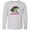 AC-Heather Grey, variant on Inktastic Gator Country Sunny Gator in Pink Sunglasses Long Sleeve Youth T-Shirt