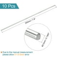 thumbnail image 2 of Uxcell 304 Stainless Steel Round Rods, 3.5mm x 200mm for DIY Craft Model Car 10 pack, 2 of 5