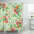 thumbnail image 1 of ABPHQTO Flor Elegante Hermoso Patrón Floral Brillante Elegancia Vintage Verano Abstracto Baño Cortinas de ducha 152x180 cm, 1 of 2