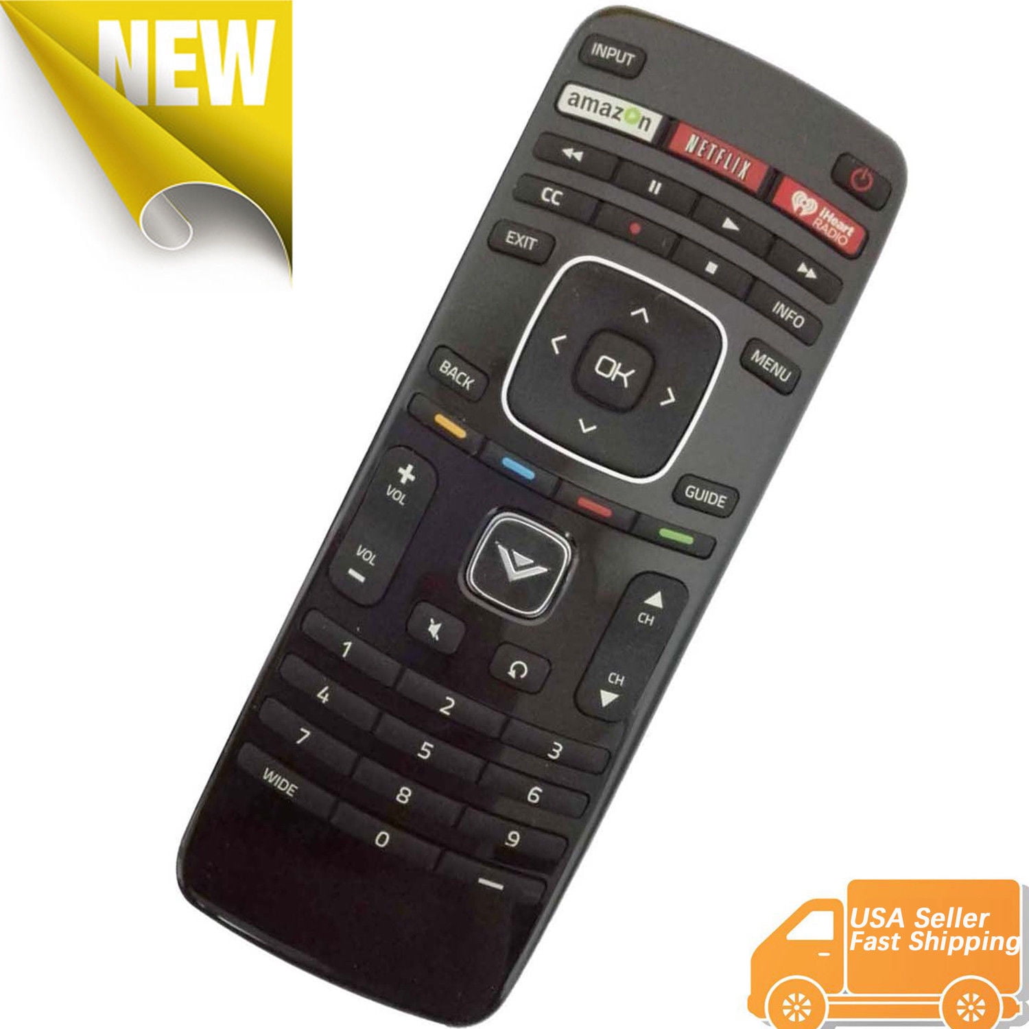 New XRT112 Remote for Vizio Smart TV E320IB1 E400IB2 E420IA1 E480I