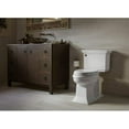 thumbnail image 3 of Kohler 6669-95 Elongated Toilet with Concealed Trapway, 1.28 GPF - Ice Gray, 3 of 3