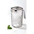 thumbnail image 3 of Light Luxury Wave Pattern Cold Water Kettle, Household Thickened Heat-Resistant Plastic Water Jug, Large Capacity Water Cup Set for Home Use, 3 of 5