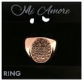 thumbnail image 2 of Mi Amore Crystal Sized-Ring Rose-Gold-Tone Size 7.00, 2 of 2