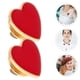 thumbnail image 3 of 10 Uds. Broche de ropa con forma de corazón, Pin para el pecho, broches de alfiler para cuello del Día de San Valentín, 3 of 5