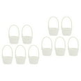 thumbnail image 3 of 10 pcs  Pastoral Style Plastic Rattan Baskets Small Flower Baskets Fruit Picking Baskets, 3 of 6