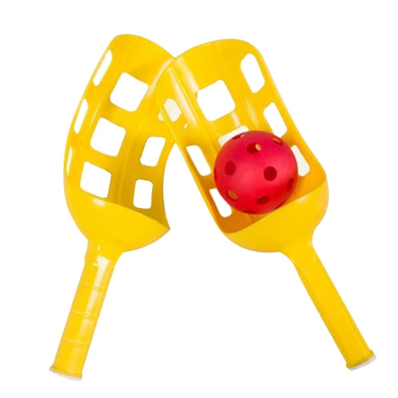 Children Toss And Catch Balls Picker Game Outdoor ParentChild Sports