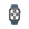 thumbnail image 3 of Restored Apple Watch SE (2nd Gen) GPS + Cellular 40mm Silver Aluminum Case with White Sport Band - S/M, 3 of 5