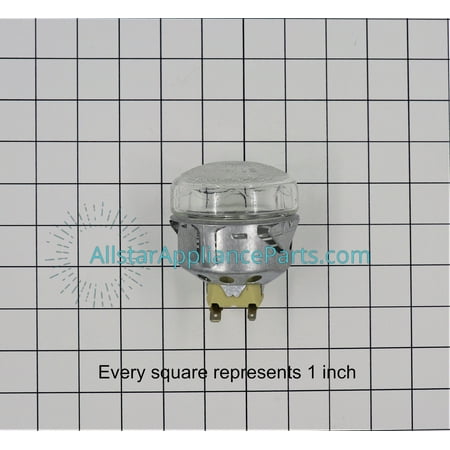 

Whirlpool W10565174 Range Light Socket