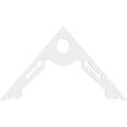 thumbnail image 2 of Ekena Millwork 48"W x 28"H x 1"P (14/12) Pitch Cena Architectural Grade PVC Gable Pediment, 2 of 7