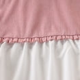 thumbnail image 5 of Girls 2 Piece Outfits Bow Print Short Sleeve Crop T-Shirt & Elastic Waist Cargo Pants Casual Streetwear Clothes for Kids Pink Size 9-10 Years, 5 of 7