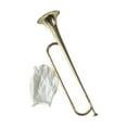 thumbnail image 1 of con guantes, trompeta profesional juvenil, instrumento musical para presentaciones, banda escolar, orquesta, principiantes y niños., 1 of 8