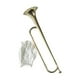 thumbnail image 1 of con guantes, trompeta profesional juvenil, instrumento musical para presentaciones, banda escolar, orquesta, principiantes y niños., 1 of 8