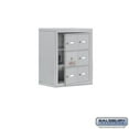 thumbnail image 1 of Salsbury 19138-06ASK 17.5 x 20 x 9.25 in. Cell Phone Storage Locker with Front Access Panel - Surface Mounted, Master Keyed Locks - Aluminum, 1 of 1