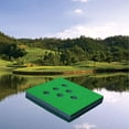 thumbnail image 1 of Floating Mat for Pool, Backyard Game, Golf Putting Green Chipping Turf Backyard Game - 55x55CM Six Holes, 1 of 8