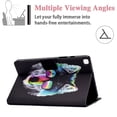 thumbnail image 3 of Allytech Flip Case for Galaxy Tab A7 Lite 2021(Model: SM-T220/SM-T225), Premium PU Leather Multi-Angle Viewing Stand Wallet Case for Samsung Galaxy Tab A7 Lite 8.4" T220 2021, Glasses Wolf, 3 of 7