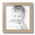 thumbnail image 3 of ArtToFrames 10" x 10" Natural Oak Picture Frame, 10x10 inch Brown MDF Poster Frame (WOM-4299), 2 Pack, 3 of 7