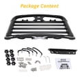 thumbnail image 4 of Rooftop Cargo Basket - 165 LBS Loading Capacity, 50" x 38" x 6.3" Dimensions Rooftop Cargo Carrier, Anti-Rust, Roof Basket for SUV, Car, and Truck., 4 of 8
