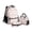 E#2, variant on 3‑Pcs Colorful Bubbles School Backpack Set, Roomy Multi‑Compartment Bookbag, Complete with Lunch Box and Pencil Pouch for Student Travel